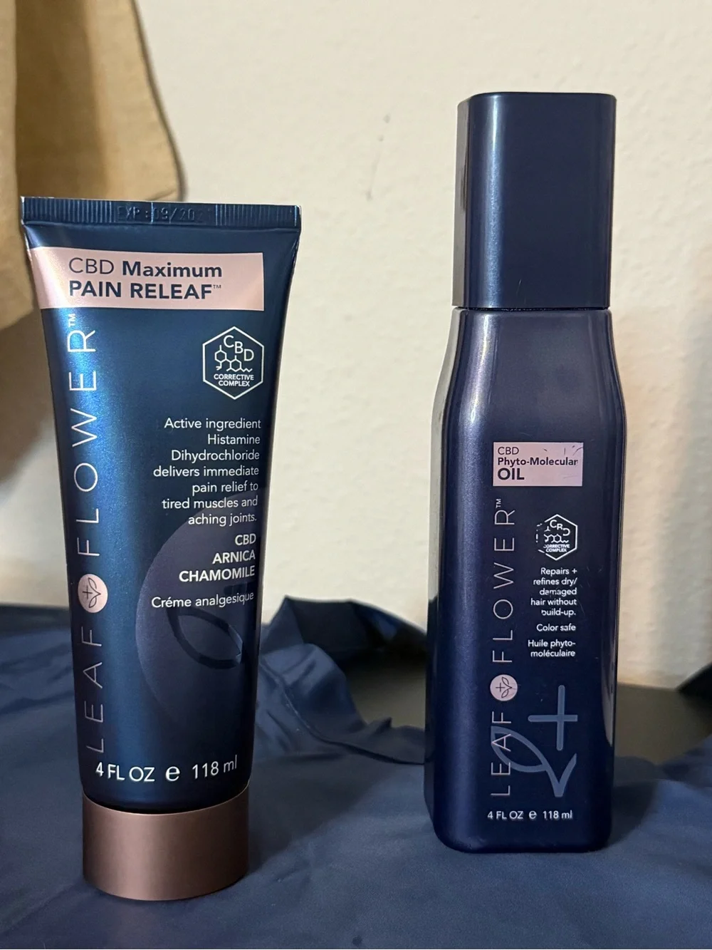 Leaf and Flower Hair & Skin Luxury Hydration & Relief set